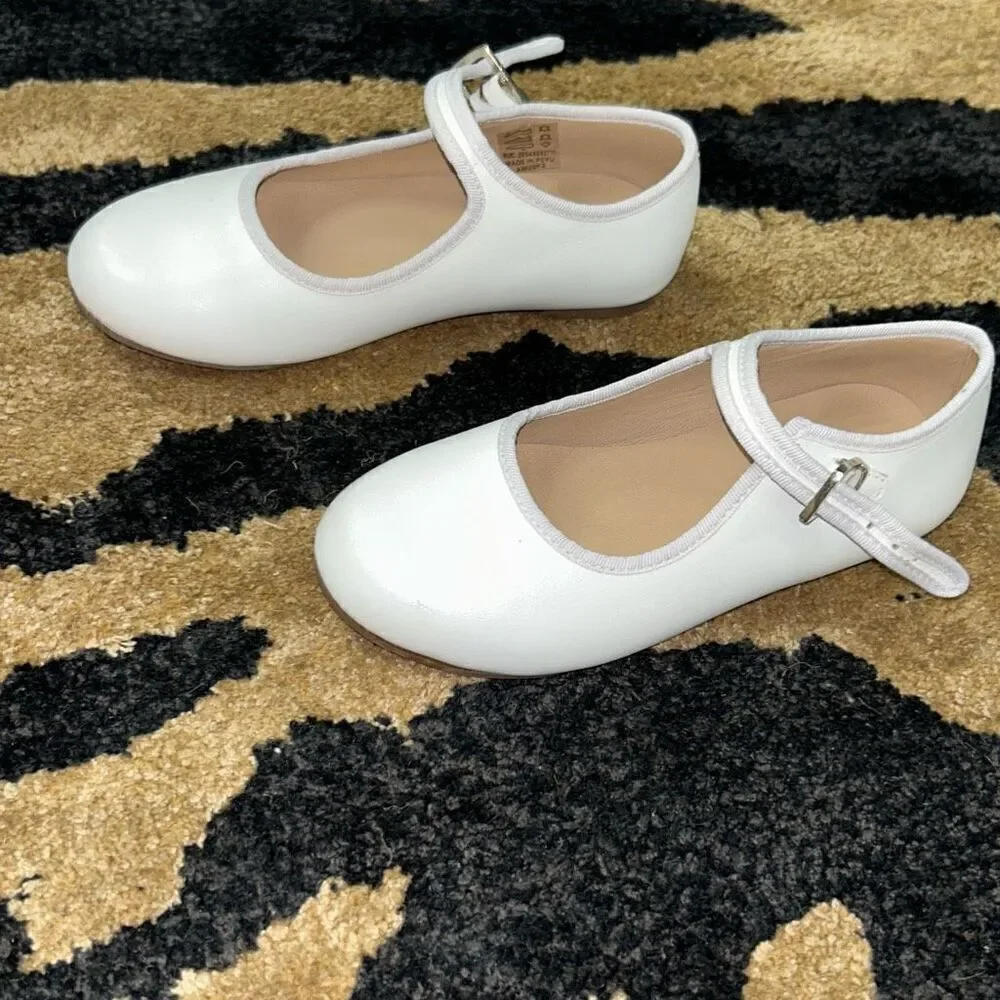 Elephantito white leather Marty Jane’s sz 10